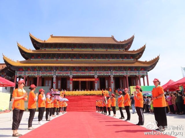 苍南善愿寺大雄宝殿落成暨全堂佛像开光典礼隆重举行